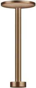 Hansgrohe Axor One Deckenanschluss für Kopfbrause 280 2jet in gebürstetem Gold - Bild 1