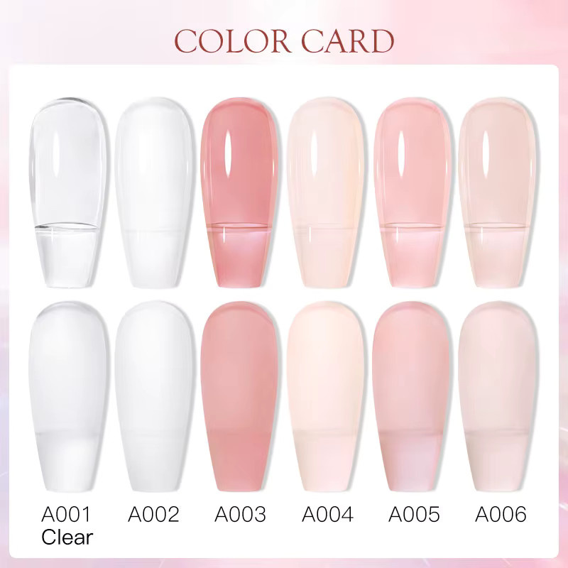 MEET ACROSS Nagellack Gel, Nude, 8 ml - Bild 3