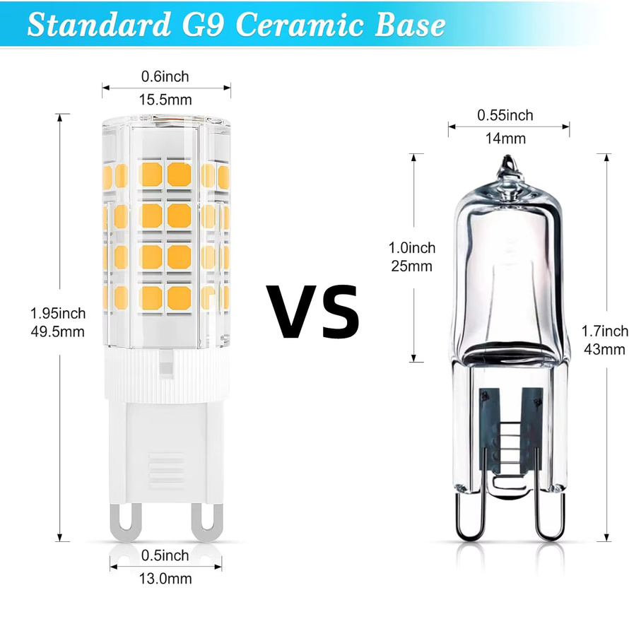 TRAZOS G9 LED Leuchtmittel, 5 W, dimmbar - Bild 2