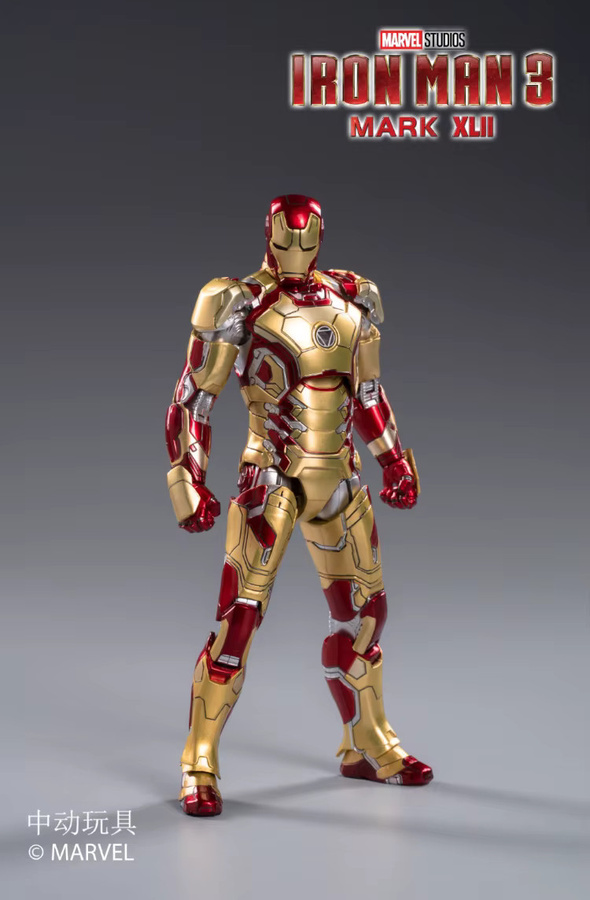 ZDTDS Marvel Iron Man Mark42 Actionfigure, 1/10 Modell - Bild 2