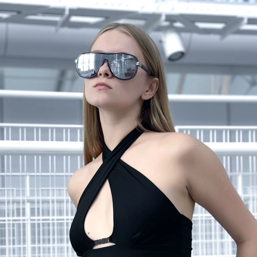ZENOTTIC Sonnenbrille, quadratisch, Vollrand, Kunststoff, Damen - Bild 2