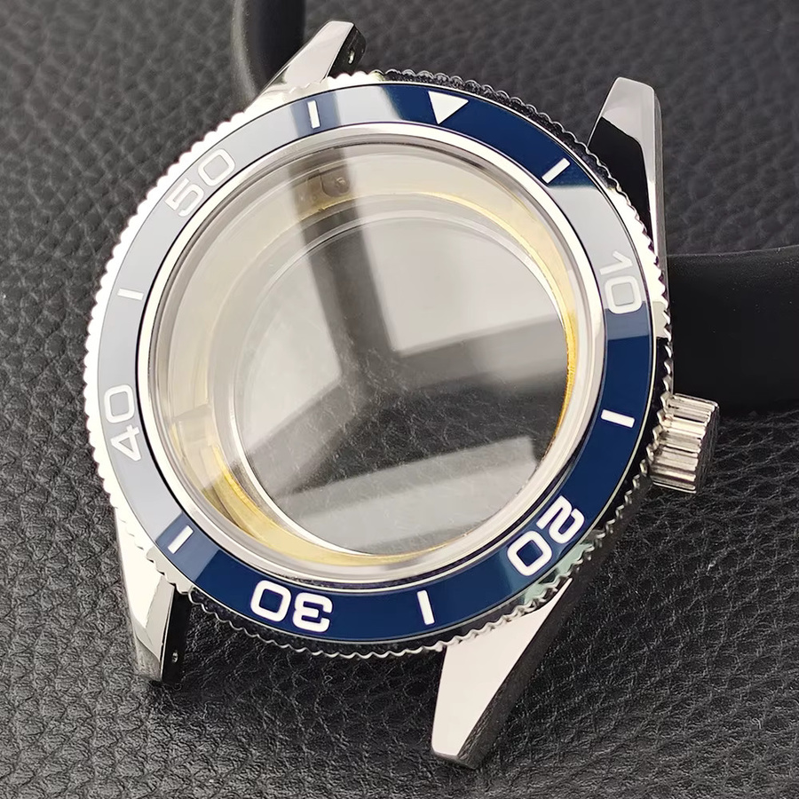 Dwayne Campbell Uhrengehäuse-Zubehör, Edelstahl, Silber, 41,7 mm - Bild 1