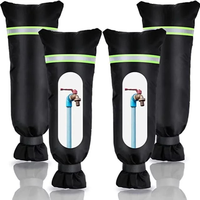 Wasserdichte Outdoor Garten Wasserhahn Abdeckung aus Oxford Polyester in Schwarz - Bild 1