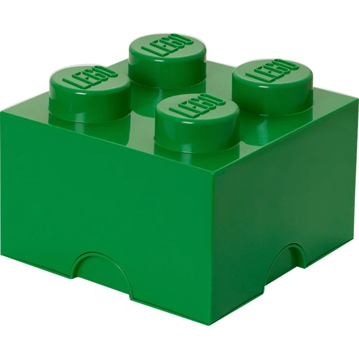 LEGO Storage Brick 4 Aufbewahrungsbox grün - Bild 1