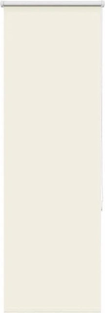 vidaXL Verdunkelungsrollo aus Polyester in Cremeweiß, B: 60 cm, H: 150 cm - Bild 1