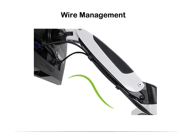d-mount FE112WA TV Wandhalterung aus Aluminiumlegierung für 23-42 Zoll LCD LED Monitore mit 360-Grad-Vollbewegung - Bild 2