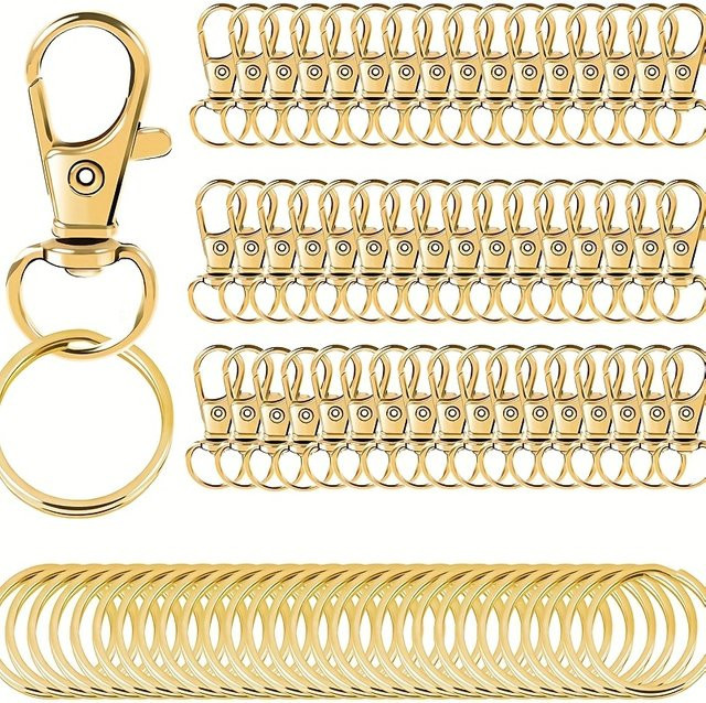 Schlüsselanhänger drehbarer Hundeverschluss, 25 mm, Unisex - Bild 1