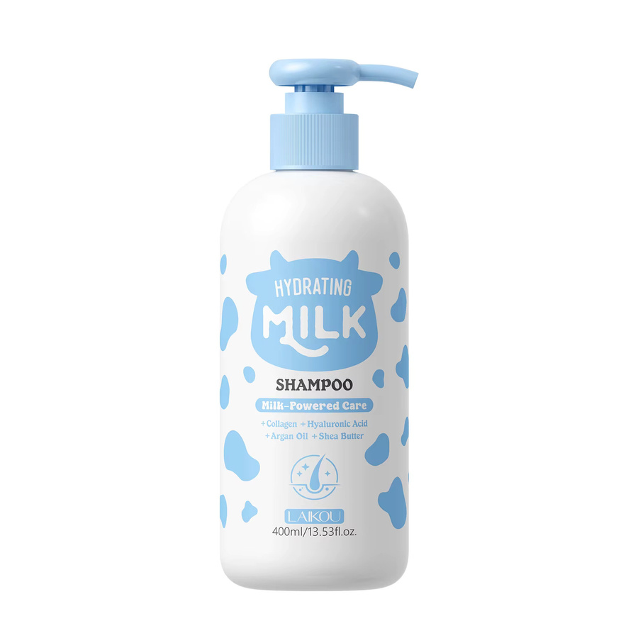 LAIKOU Milch-Feuchtigkeitsshampoo, 400 ml, Unisex - Bild 2