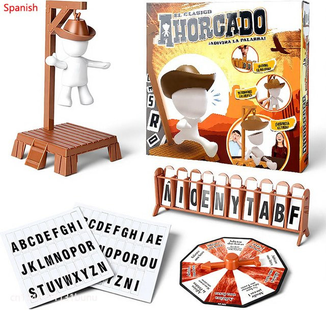 RCDRIFT Hangman Brettspiel, magnetisch, Glow In The Dark, ab 6 Jahren - Bild 1