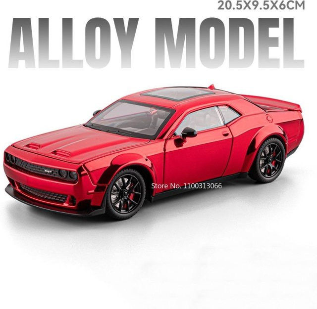 Platinum Challenger Pagani Huayra BC Challenger SRT Hellcat Modellauto, 1:24, Türen zum Öffnen, Rückziehauto, ab 14 Jahren - Bild 1