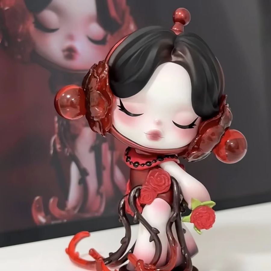 POPMART SKULLPANDA THE VALENTINE DAY Anime Figur Blind Box Mystery Box Spielzeug - Bild 3