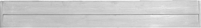 Beckers Betonzaun Platte Klassik Solide in Grau, B/H/T: 184 x 26 x 4,8 cm - Bild 1