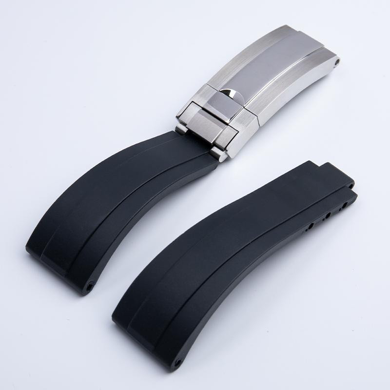 Freesh Uhrenarmband Kautschuk, Silikonarmband, 20 mm, Herren - Bild 1