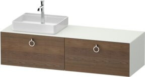 Duravit Waschtischunterschrank White Tulip in Weiß, B: 160 cm, T: 55 cm, H: 40,8 cm - Bild 1