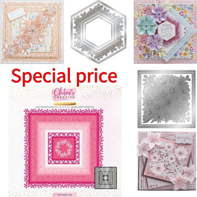 DIY Stanzformen und Prägevorlage für Sammelalben und Tagebücher, Multicolor - Bild 1
