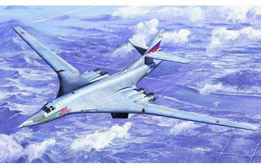 Trumpeter TU-160 Blackjack Bomber, Modell, 1:72, Grau - Bild 1