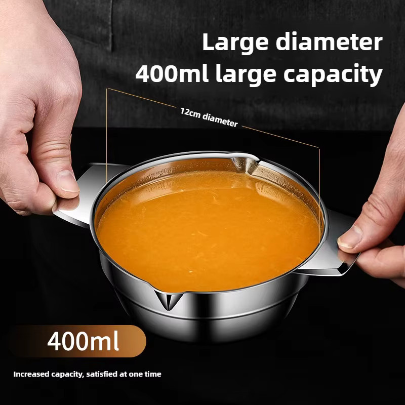 BAIJL Manueller Zitruspresser aus Edelstahl in Silber für Orangen und Zitronen - Bild 5