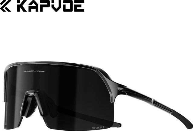 Kapvoe Sportsonnenbrille, Vollrand, Kunststoff, Unisex - Bild 1