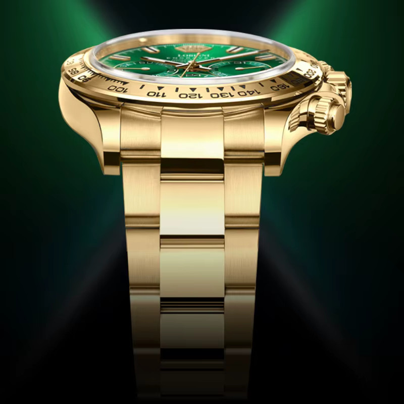 LOBINNI Armbanduhr Automatik, Gold, Edelstahl, Saphirglas, Herren - Bild 5