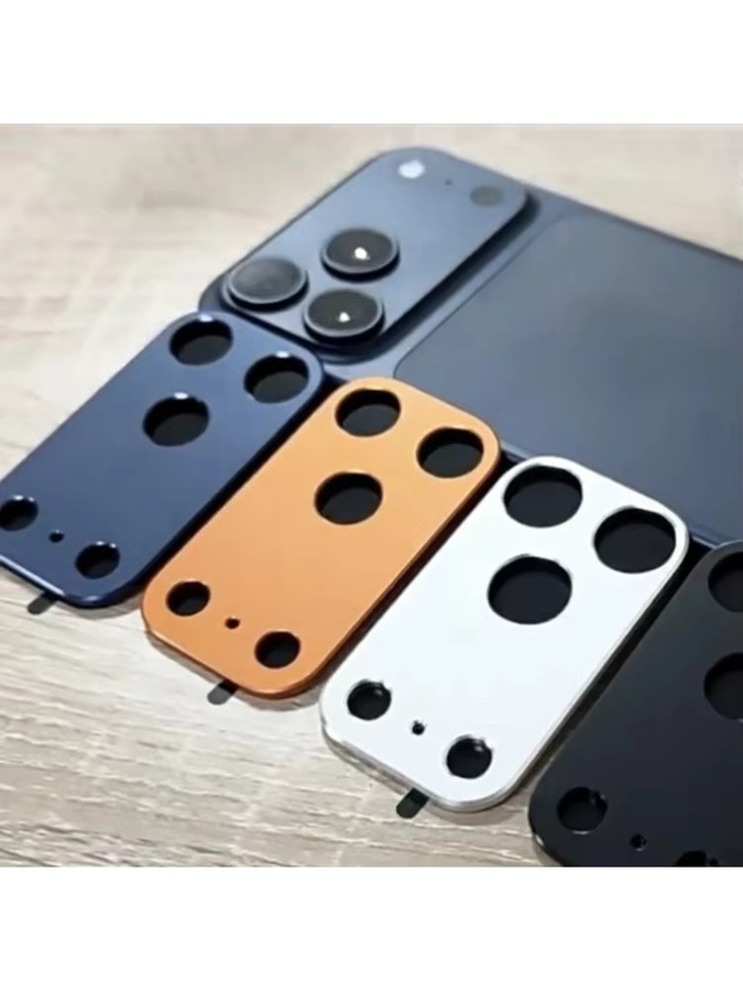 Aluminium Objektivschutzring für Apple iPhone 17 Pro Max, iPhone 17 Pro und iPhone 17 Air in Gold - Bild 3