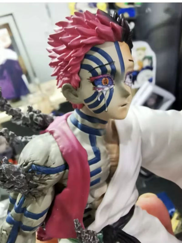 Demon Slayer Akaza Hakuji Anime Actionfigur aus PVC, mehrfarbig, Höhe: 13 cm - Bild 5