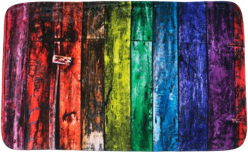Sanilo Badteppich Rainbow, bunt, Polyester, B/B: 50 x 80 cm - Bild 1