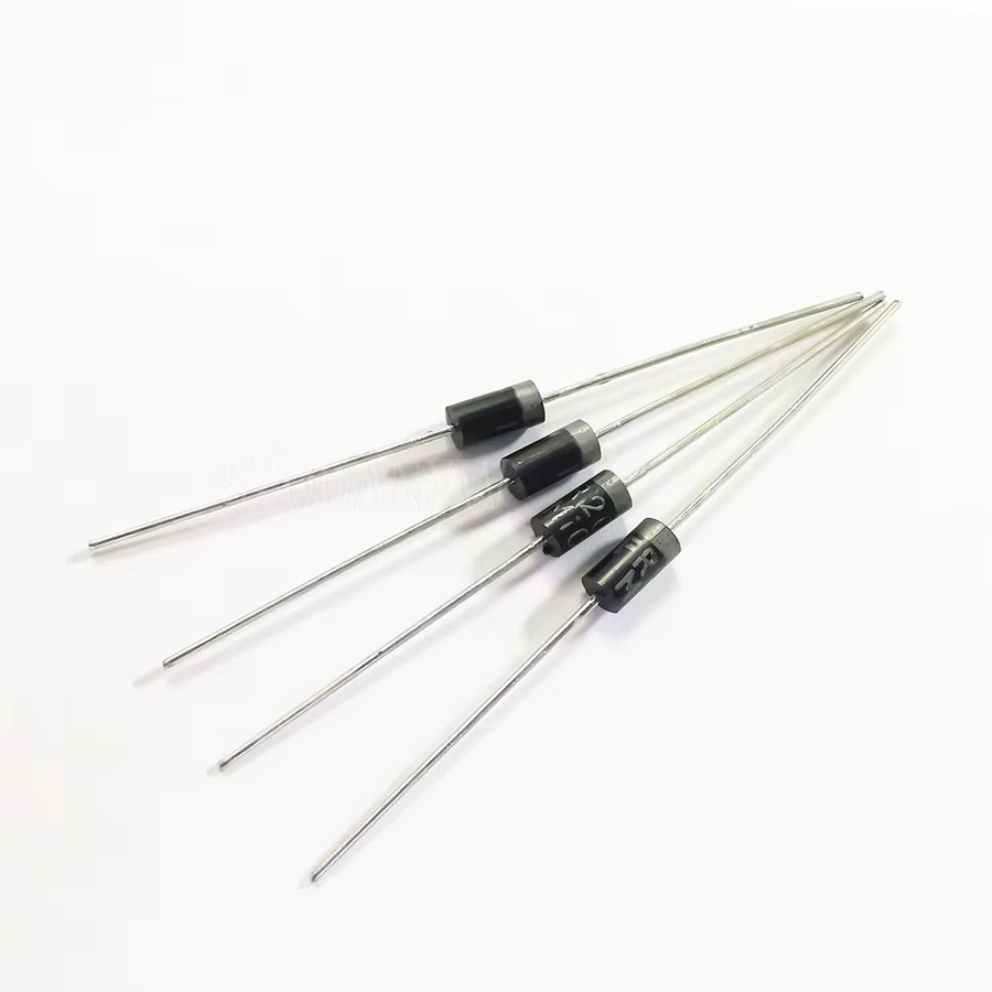 100 Stück Diode Set von SZQUANXW in Schwarz mit verschiedenen Typen wie 1N4001, 1N4007, 1N5819 und weiteren Modellen - Bild 2