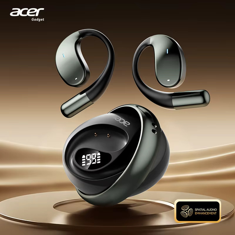 Acer Ohr550 Open-Type Wireless Bluetooth-Kopfhörer mit Ohrbügel-Design für Sport, Laufen und Radfahren, 3D-Sound und Geräuschunterdrückung für Anrufe - Bild 3