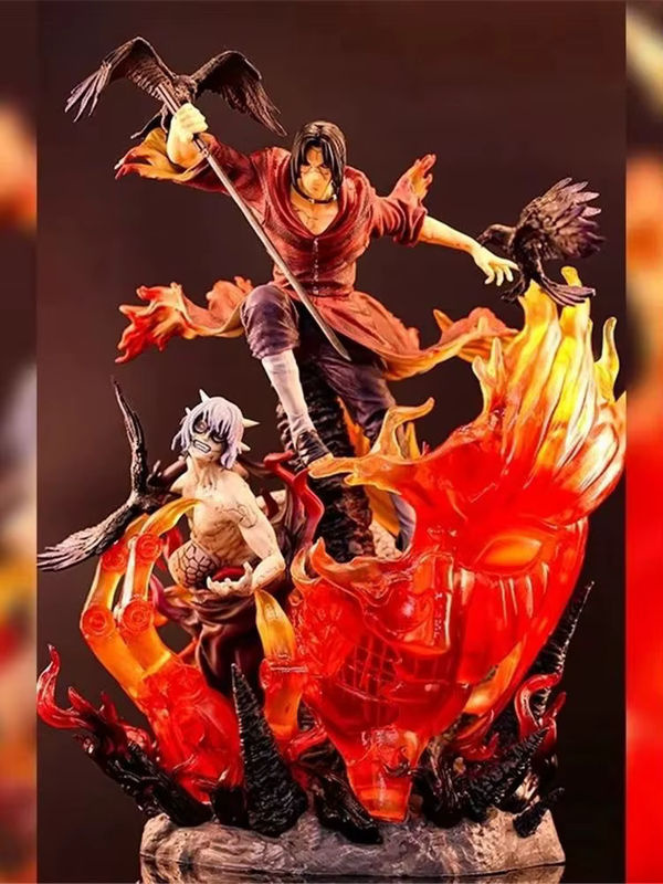 Bandai Anime Akatsuki Uchiha Itachi Susanoo Ver. Action Figure aus PVC in Rot - Bild 7