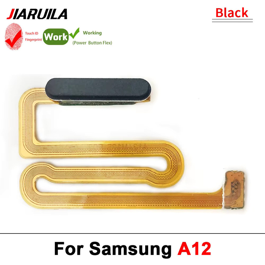 Samsung Fingerabdruck-Sensor und Power On/Off-Taste Flexkabel in Schwarz für A12 A13 A14 A15 A16 A17 A22 A23 A25 A26 A32 5G - Bild 2