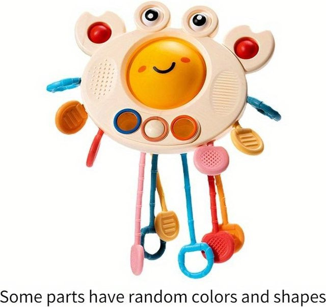 Krabbe Lernspielzeug Montessori Sensorische Entwicklung 3-6 Jahre Bunt - Bild 1