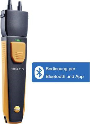 Testo 510i Smart Probes Druck-Messgerät in Schwarz und Orange - Bild 2