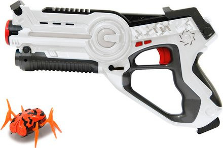 JAMARA Impulse Laser Gun Bug Hunt Set weiss/orange - Bild 1