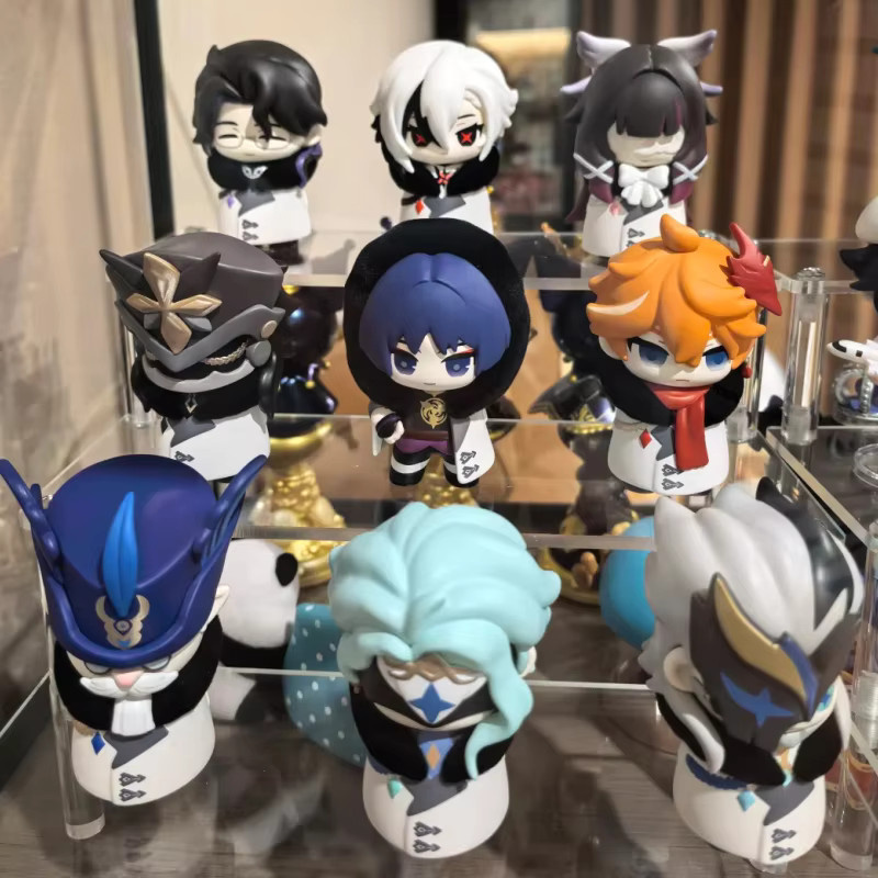 Genshin Impact Fatui Harbingers Serie Q Edition Blind Box Mini-Peripheriefigur Multicolor - Bild 1