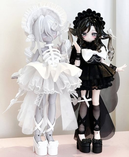Luo Jiujiu Ocean Gem Series 1/8 Elektronisches Haustier, BJD Gelenk-Bewegliche Puppe, Anziehpuppe - Bild 1