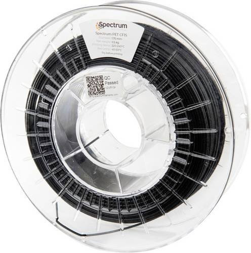 Spectrum Filaments PET-CF15 Carbon Filament Schwarz für FDM-Drucker - Bild 1