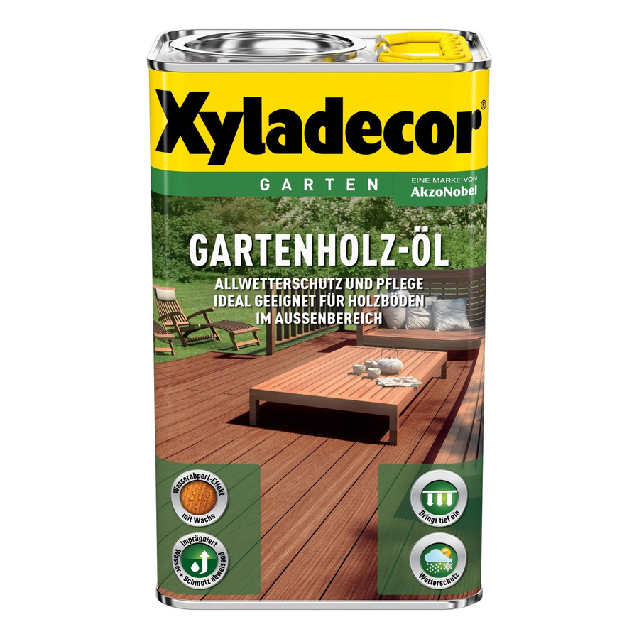 Xyladecor Gartenholz-Öl Natur dunkel Braun, 2,5 l - Bild 2
