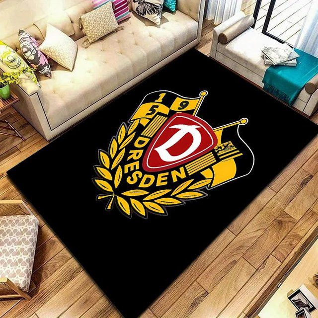 Rutschfester Teppich SG Dynamo Dresden von My City Home für Wohnzimmer und Schlafzimmer, B/T: 60 x 40 cm - Bild 1