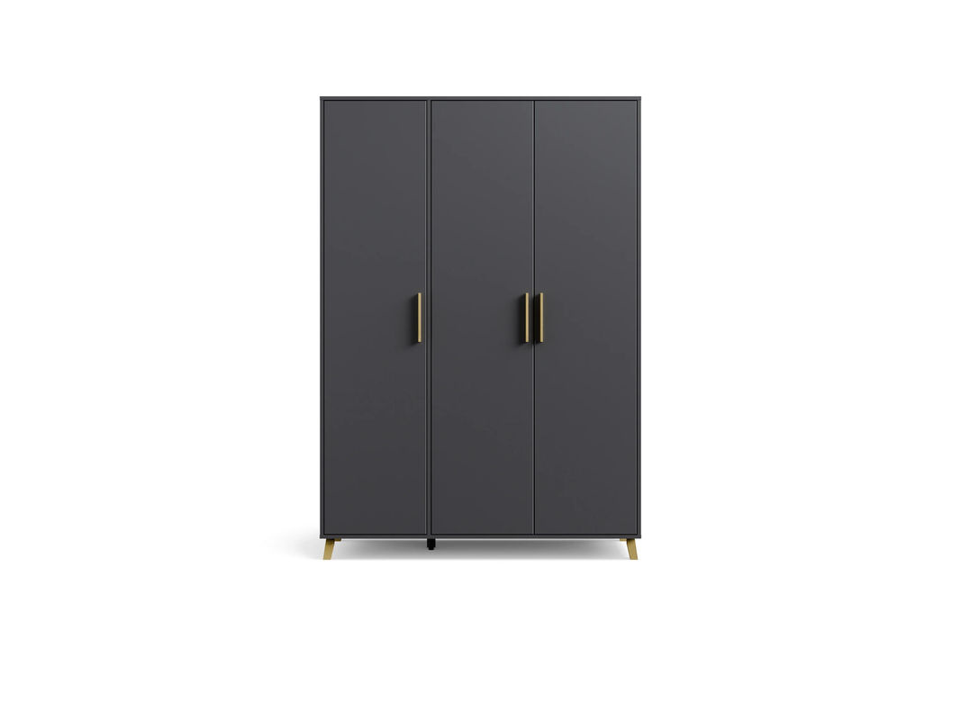 RAUCH BLUE Shinjo Drehtürenschrank in Eiche matt mit integrierten Schubladen, Breite: 140 cm, Höhe: 203 cm, Tiefe: 53 cm - Bild 2