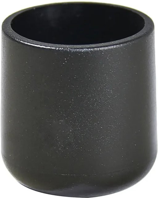 Wagner Kappen EH 0619 für Stahlrohrmöbel Ø 1,9 cm Schwarz 4 Stück - Bild 1