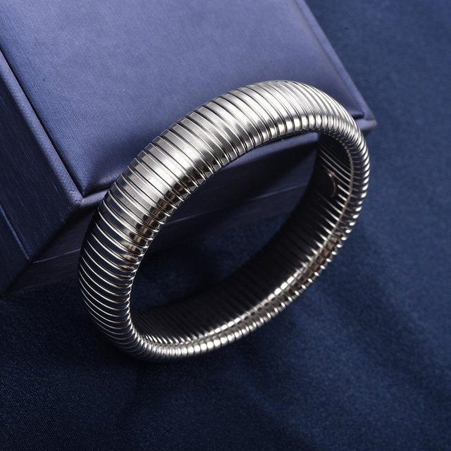 Armband Edelstahl, Silber, Unisex - Bild 1
