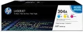 HP Toner 304A Multipack CF372AM Original CMY Cyan Magenta Gelb - Bild 4