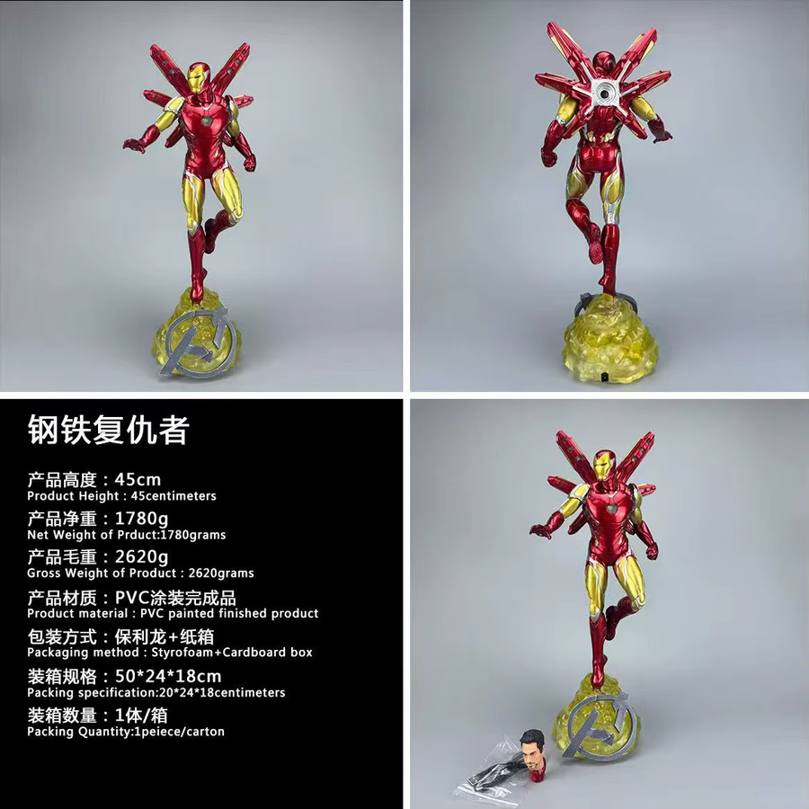 Hot Toys Marvel Iron Man Actionfigur, mit LED-Beleuchtung - Bild 3