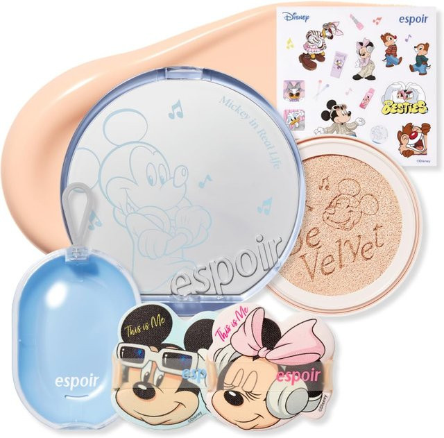 Espoir Disney Collection Bee Velvet Cover Cushion, Vanille, SPF42 - Bild 1
