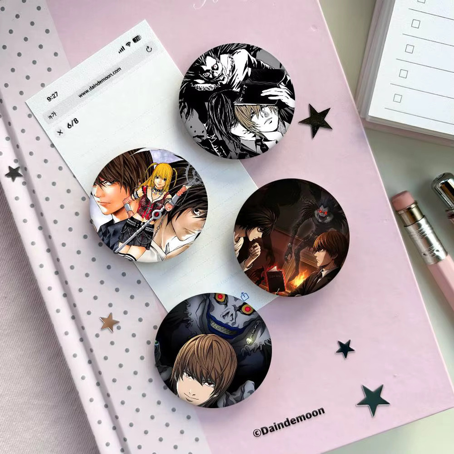 Brosche Anime Death Note, Anstecknadel, Unisex - Bild 4