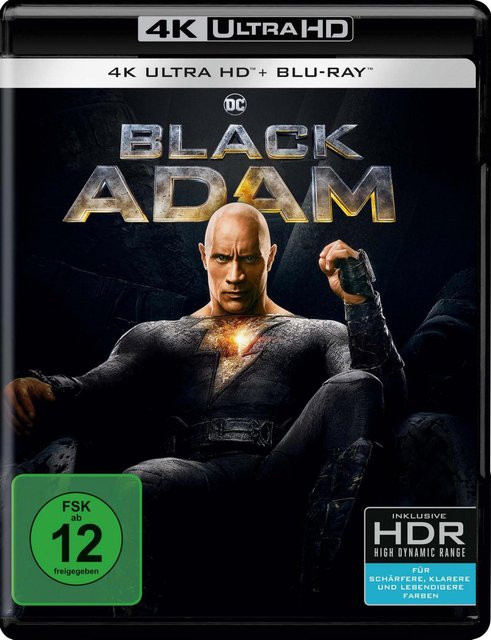 Black Adam, 4K Ultra HD Blu-ray, Dwayne Johnson - Bild 1
