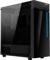 GIGABYTE GB-C200G Tower-Gehäuse in Schwarz mit USB-C - Bild 1