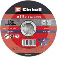 Einhell Trennscheibe dünn für Metall, Durchmesser: 125 mm, 10 Stück - Bild 2