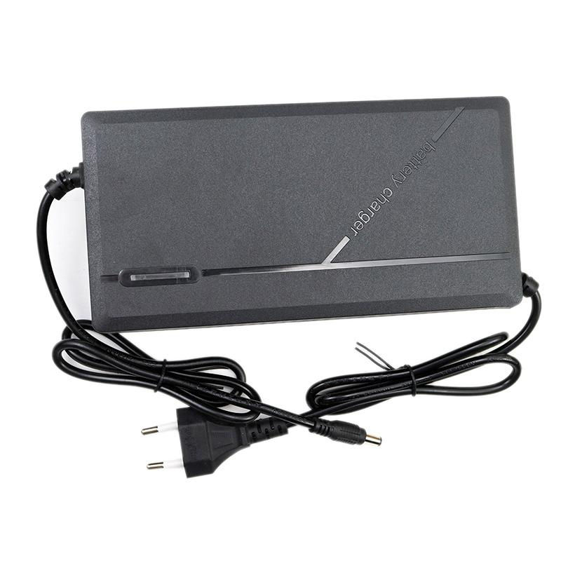 MAOZUA01 Intelligentes Lithium-Ionen Akku-Pack Ladegerät mit Lüfter und EU-Stecker, Schwarz - Bild 9