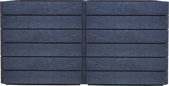 Garantia Hochbeet-Set Ergo Quadro in Anthrazit, B/T/H: 160 x 80 x 75 cm - Bild 1